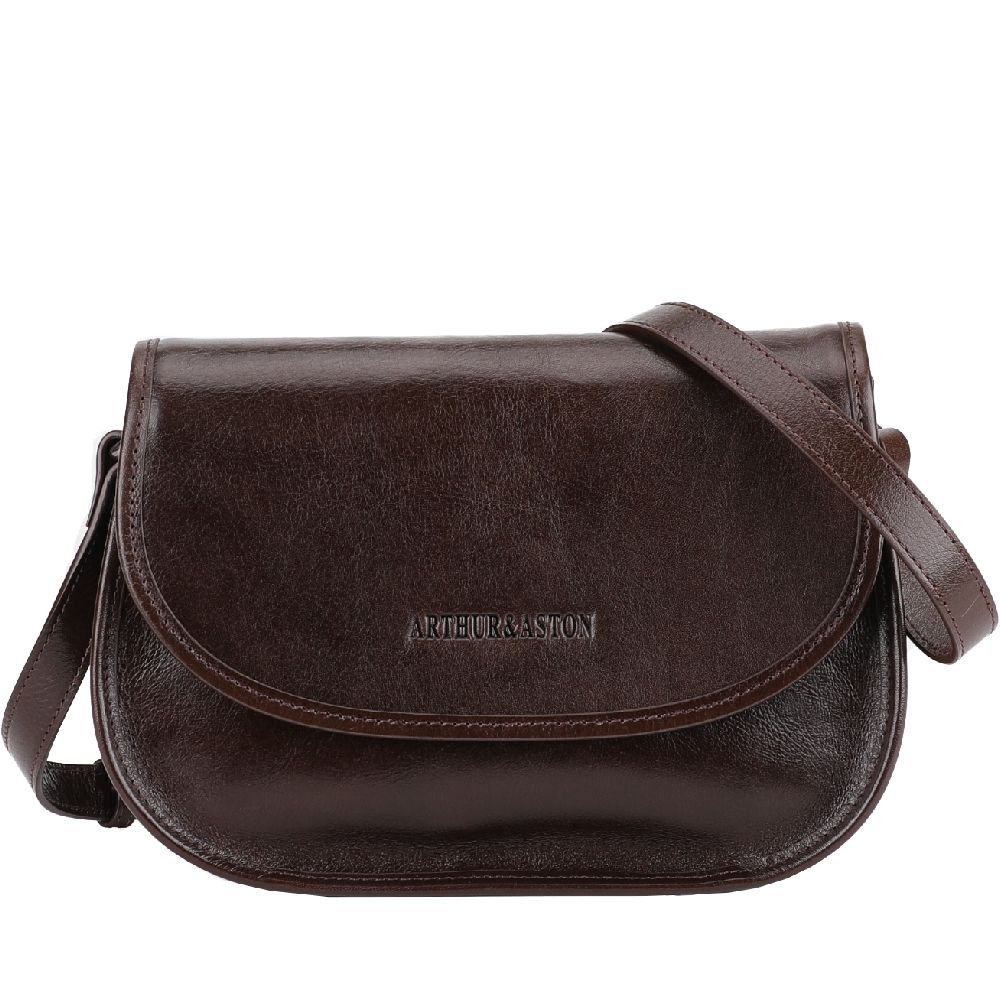 S Edith Leather Shoulder Bag