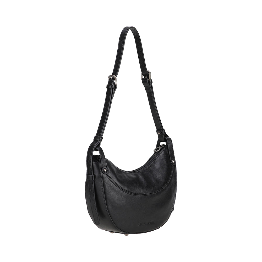 Sac épaule demi lune Edith Cuir