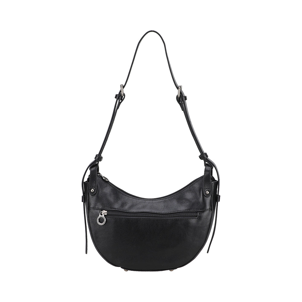 Sac épaule demi lune Edith Cuir