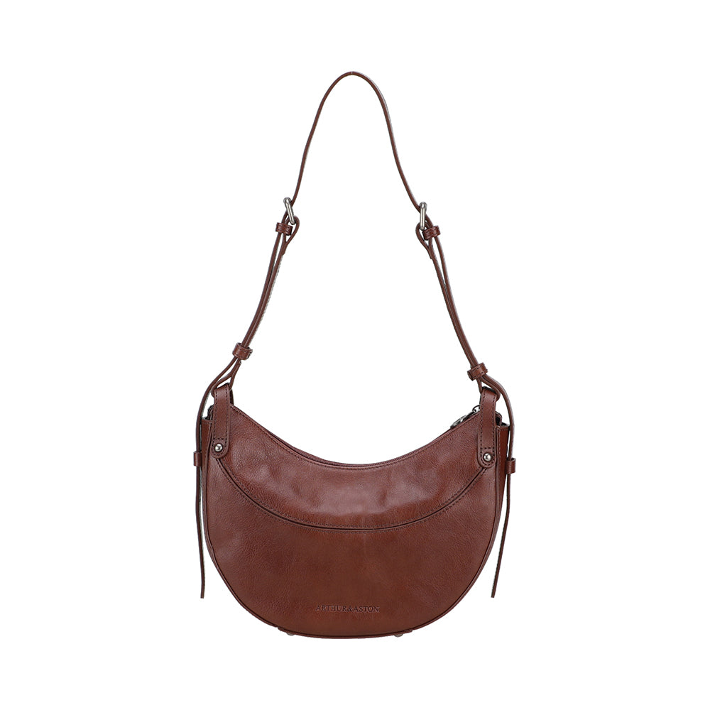 Sac épaule demi lune Edith Cuir