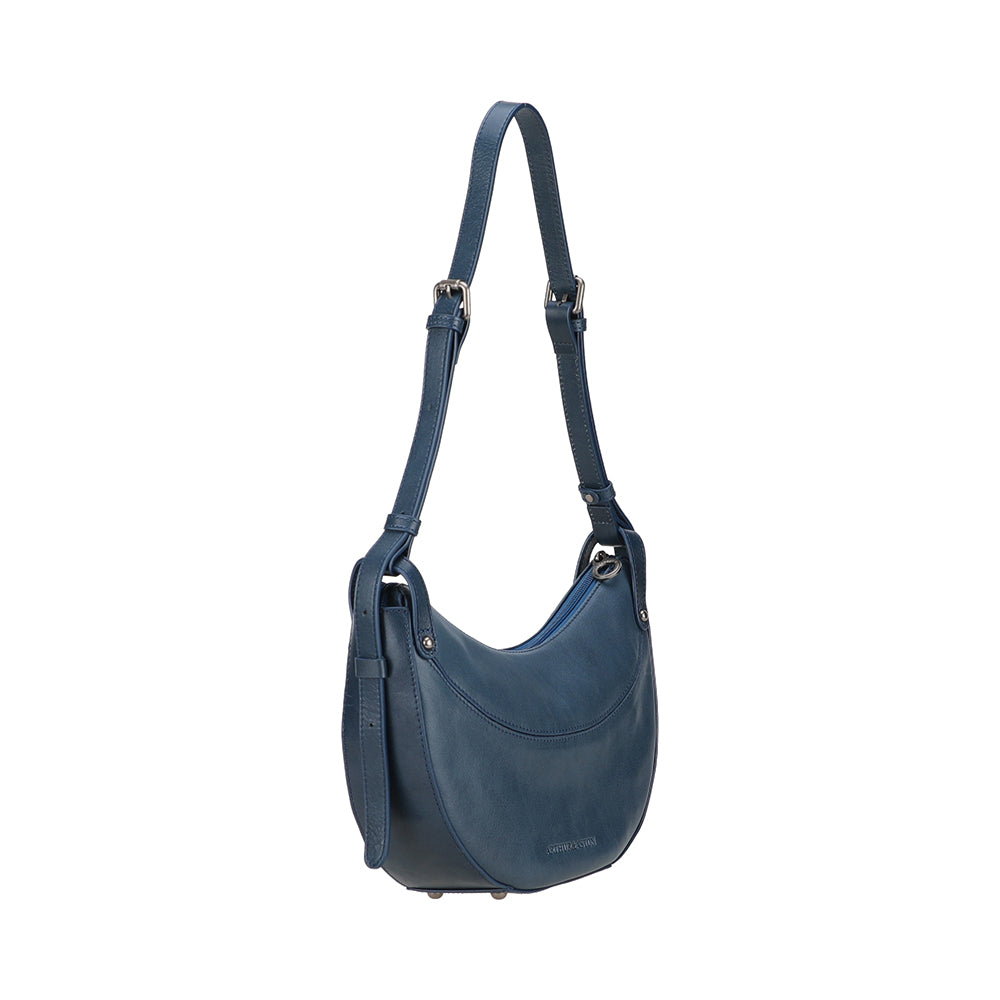 Sac épaule demi lune Edith Cuir