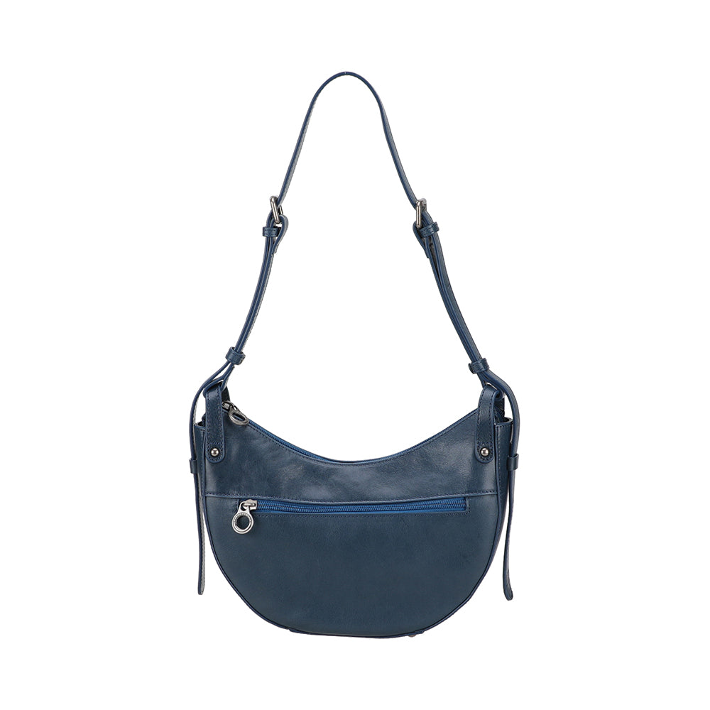 Sac épaule demi lune Edith Cuir