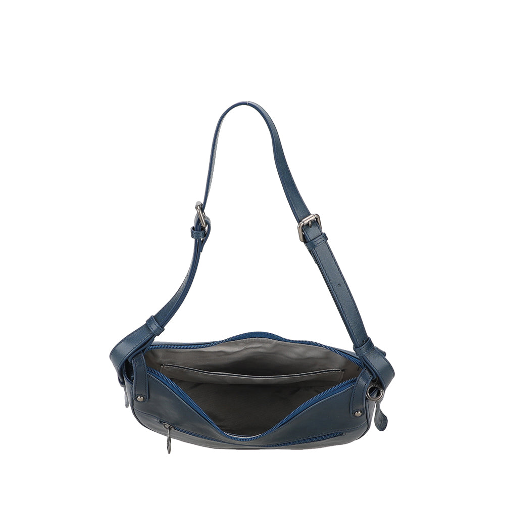 Sac épaule demi lune Edith Cuir