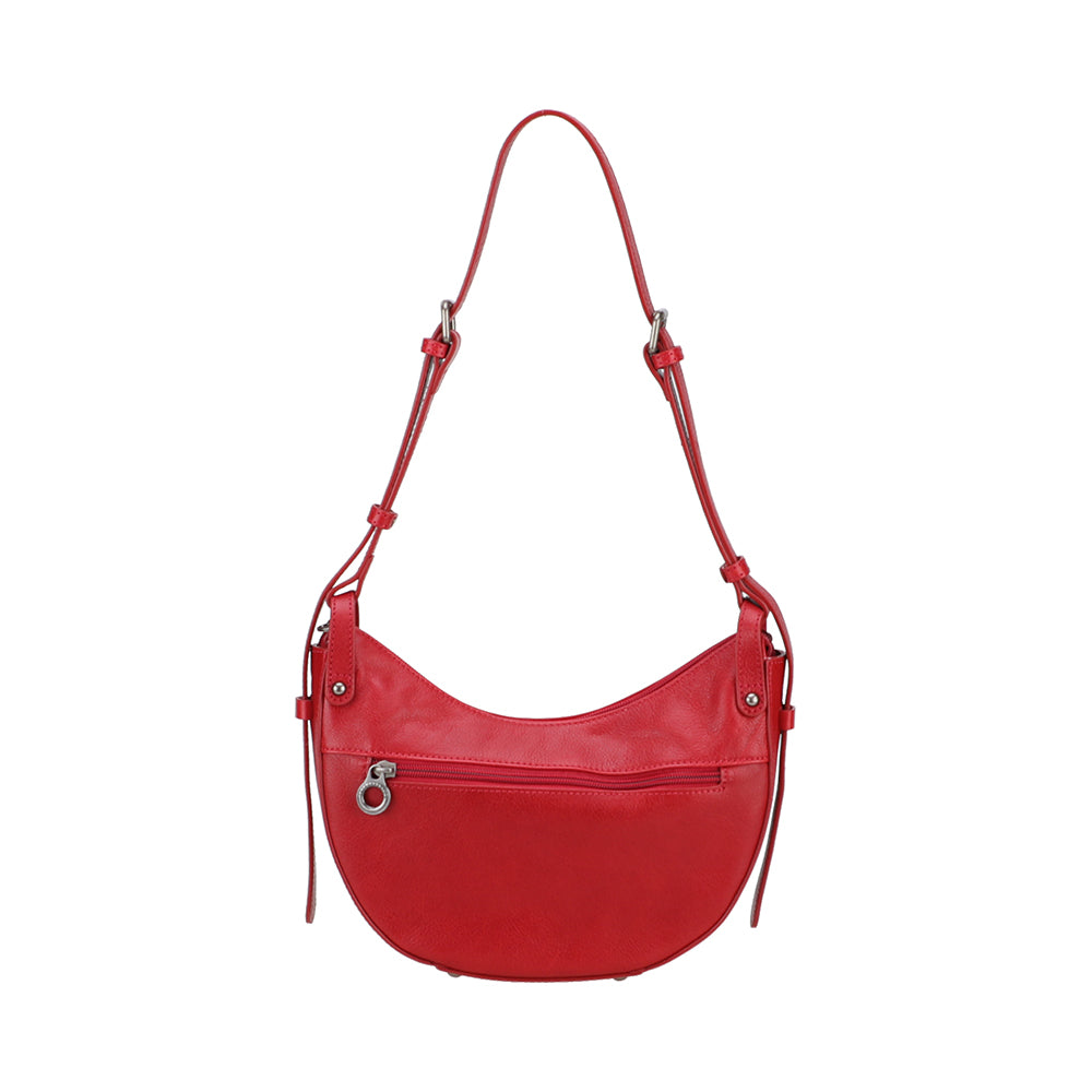 Sac épaule demi lune Edith Cuir