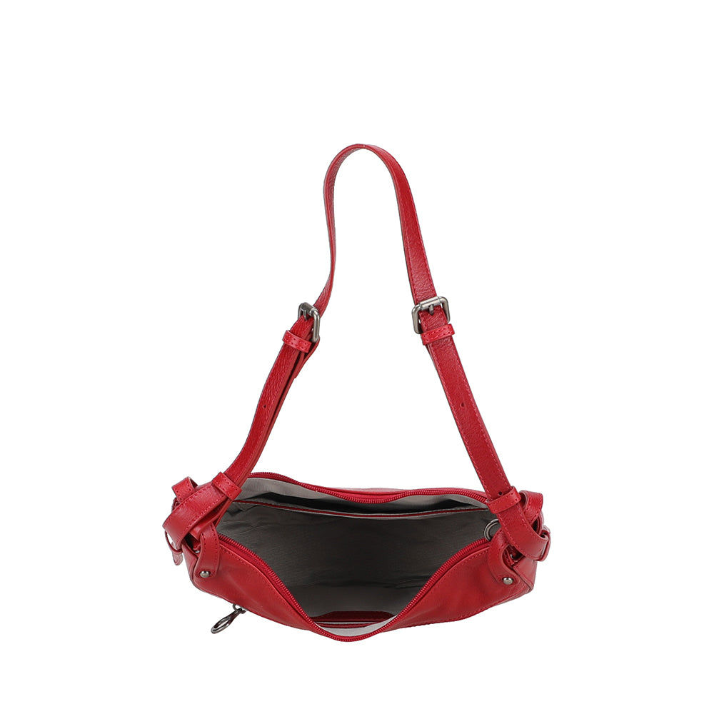 Sac épaule demi lune Edith Cuir