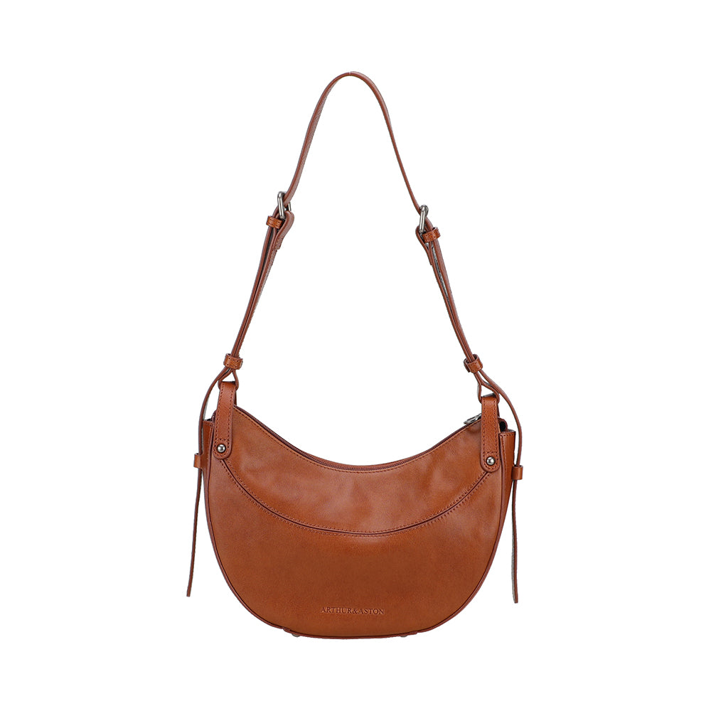 Sac épaule demi lune Edith Cuir