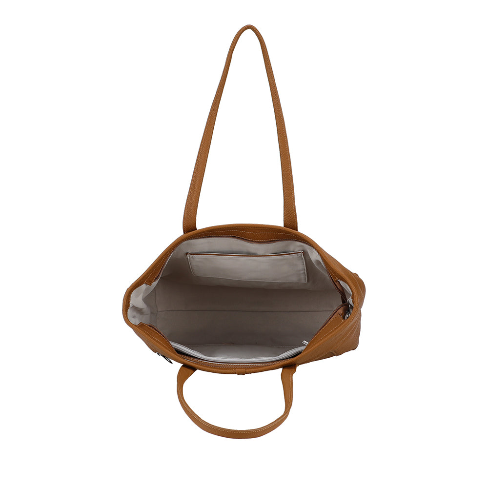 Grand sac shopping Rosalia en cuir