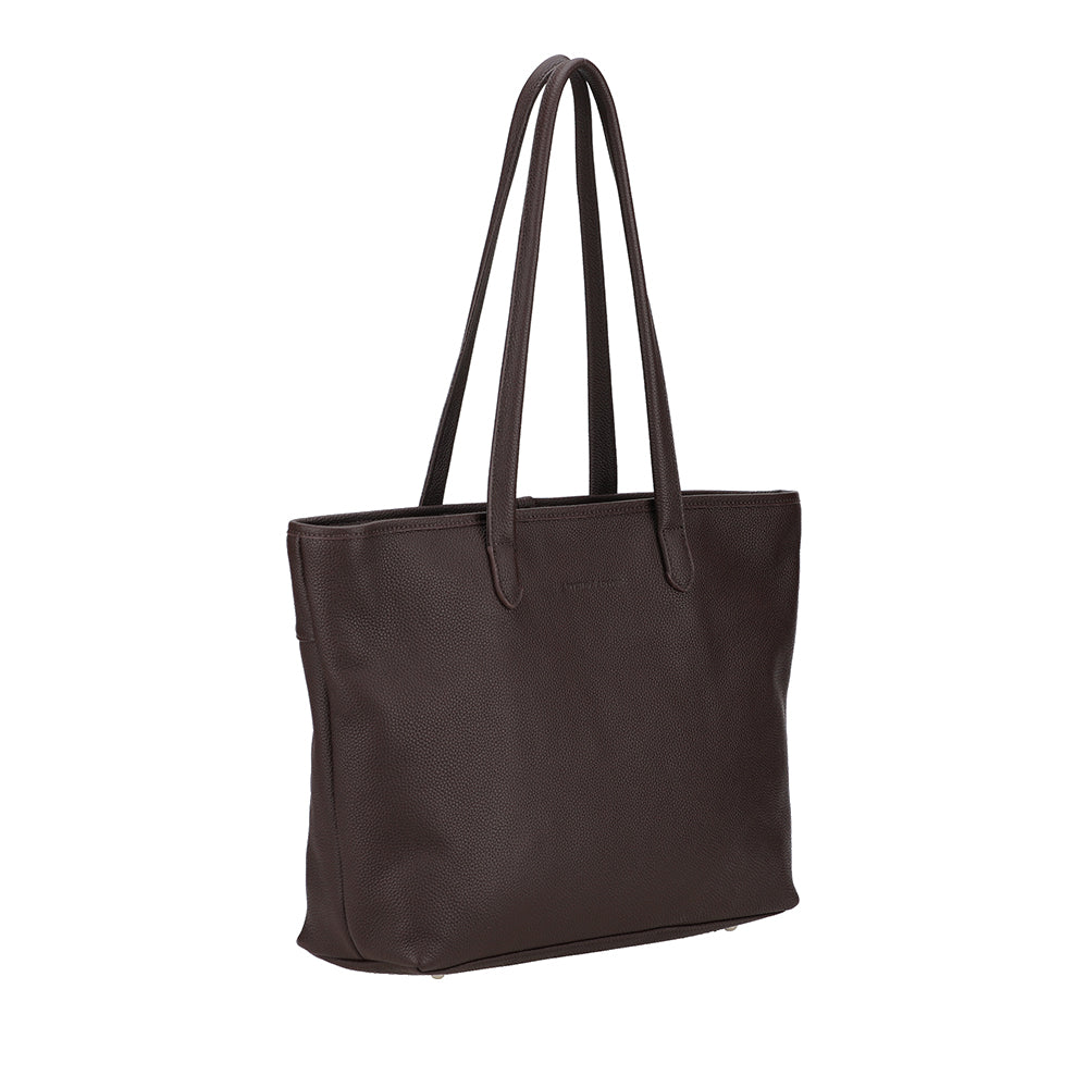 Grand sac shopping Rosalia en cuir
