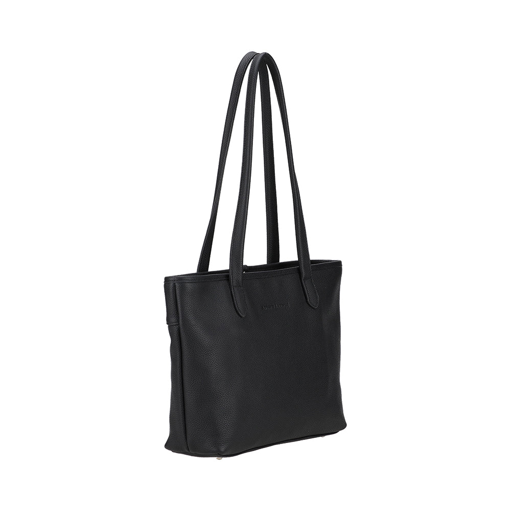 Medium Edith leather shopping bag