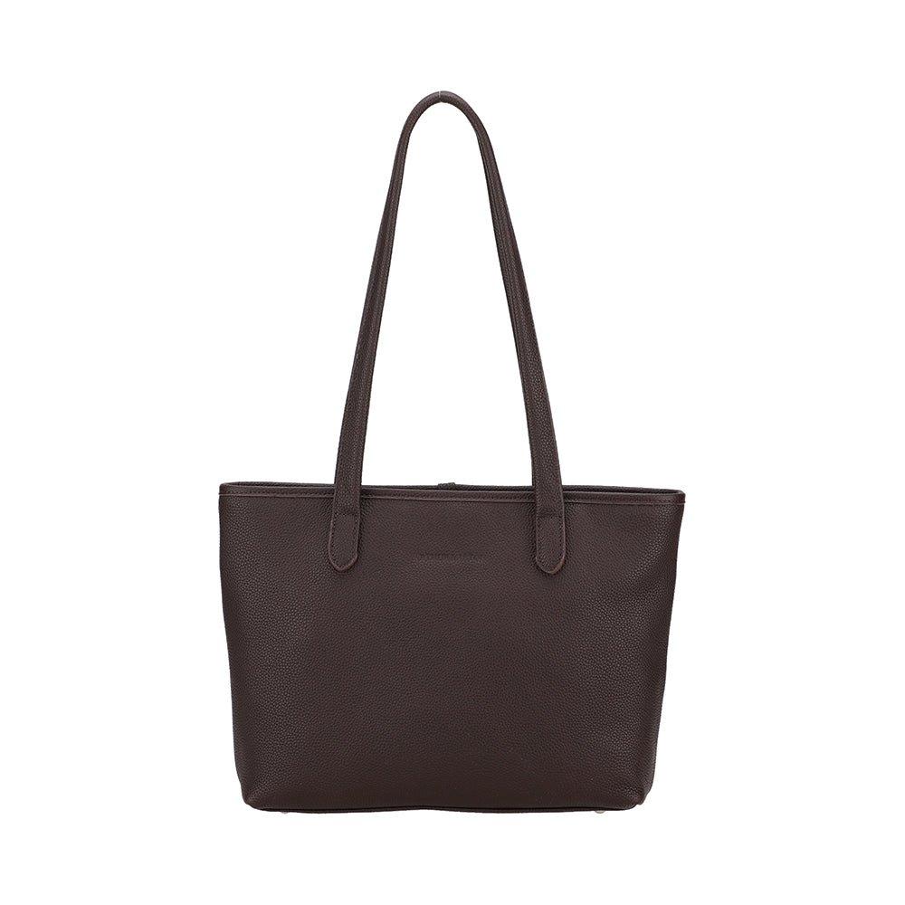 Medium Edith leather shopping bag