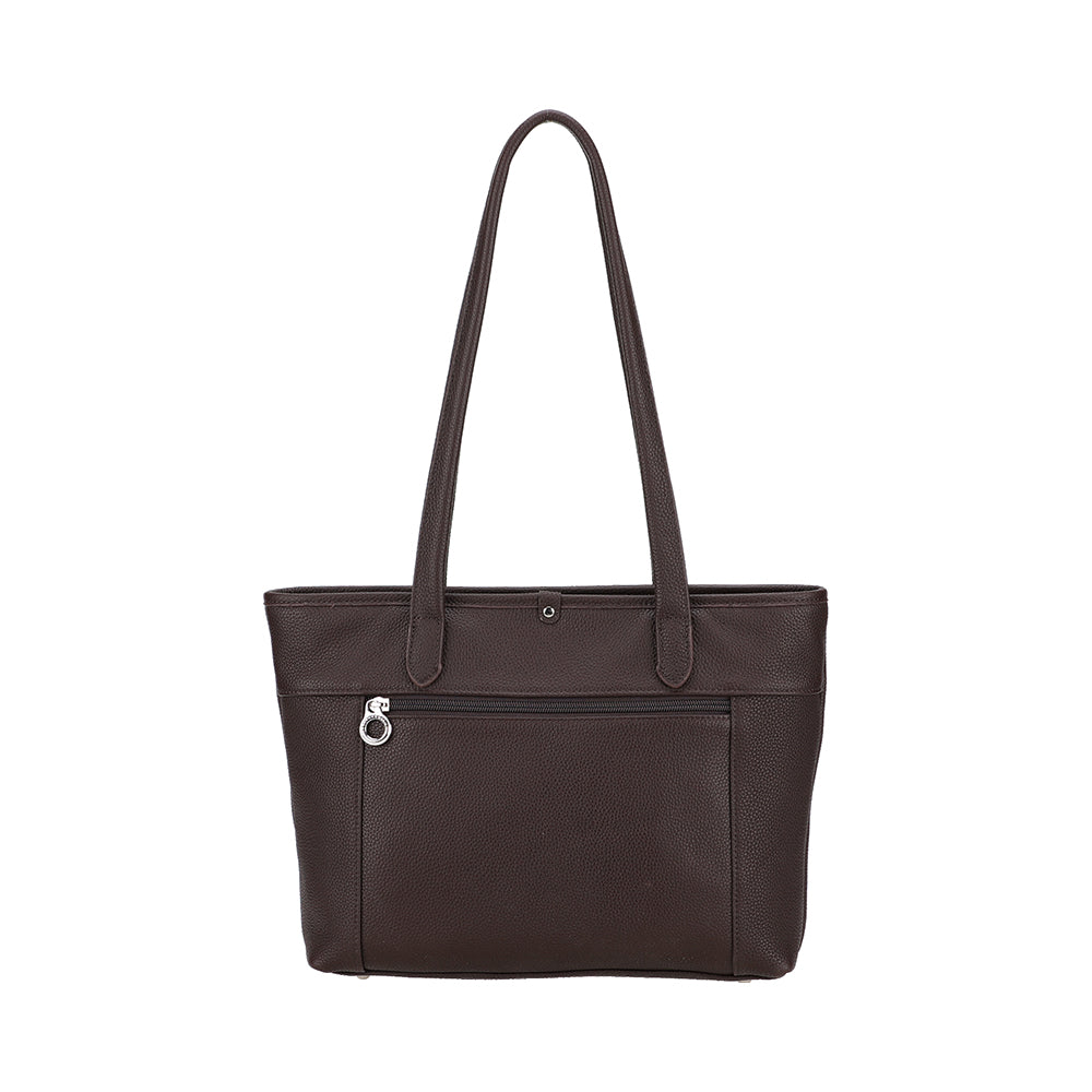 Medium Edith leather shopping bag