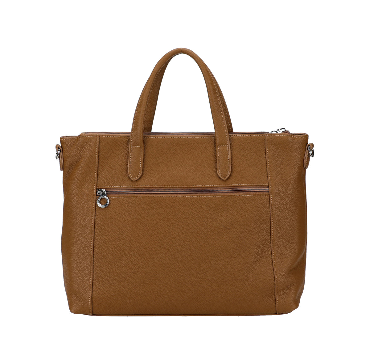 Large Rosalia leather handbag