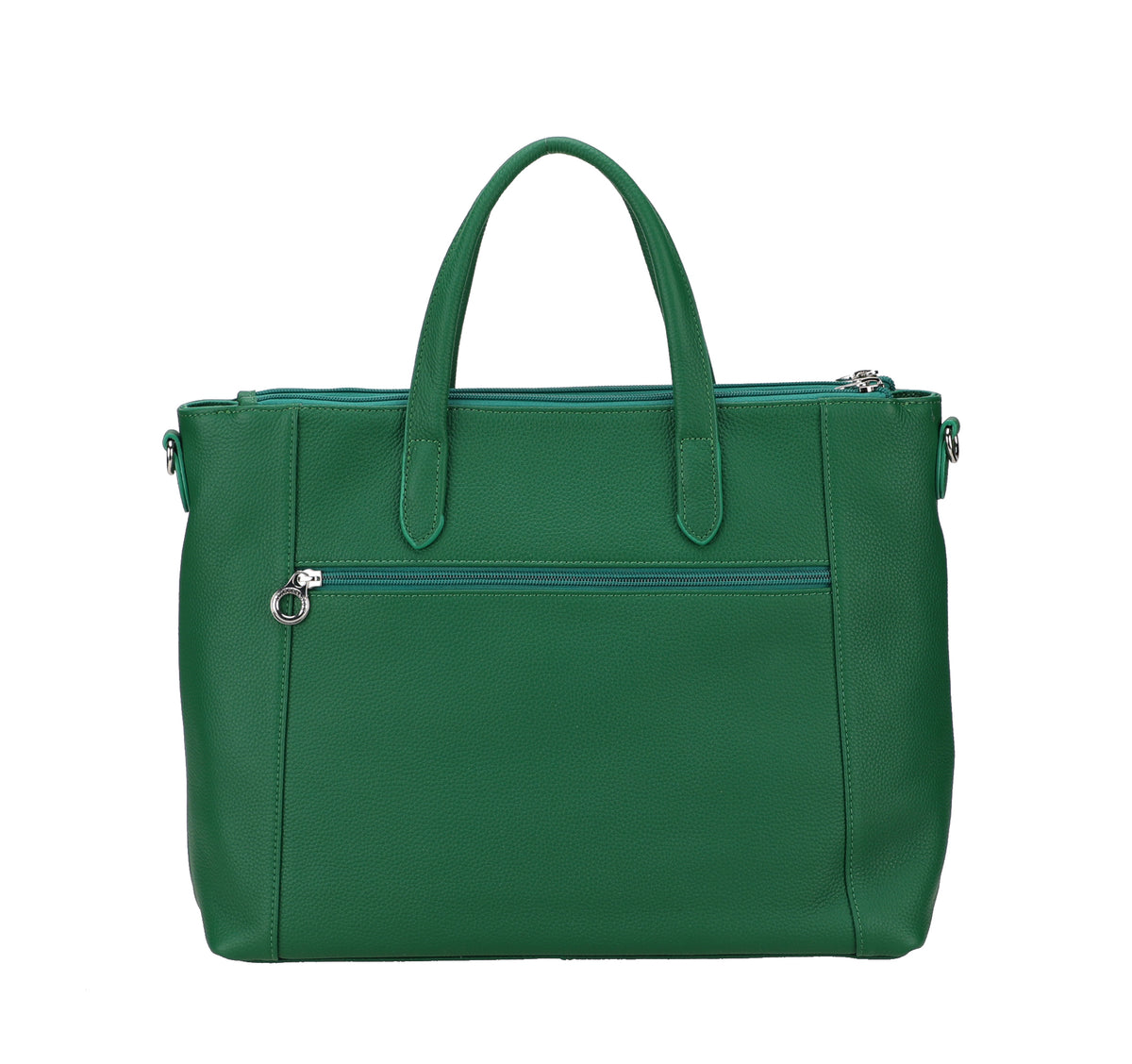 Large Rosalia leather handbag