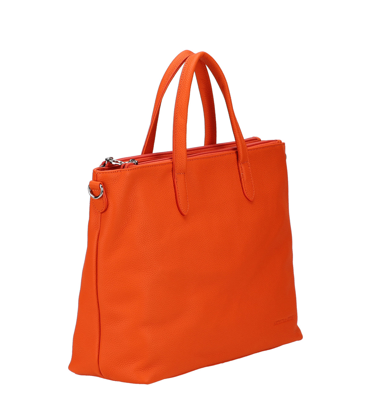 Large Rosalia leather handbag