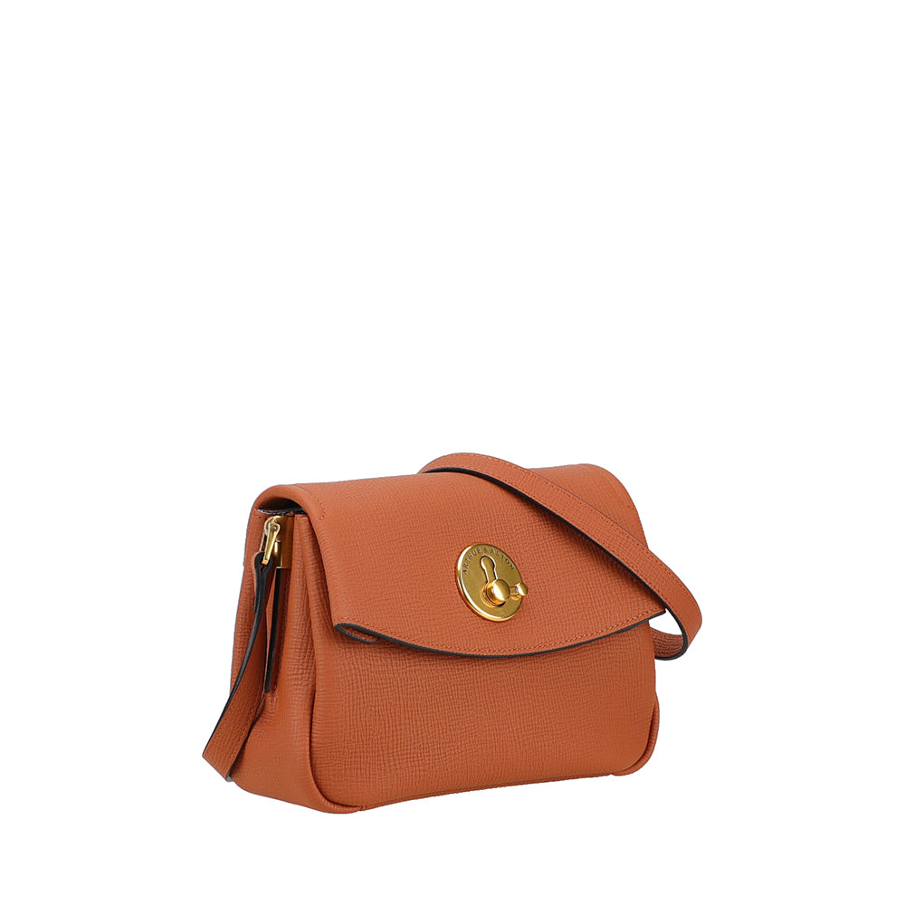 Nora Cowhide Leather Shoulder Bag