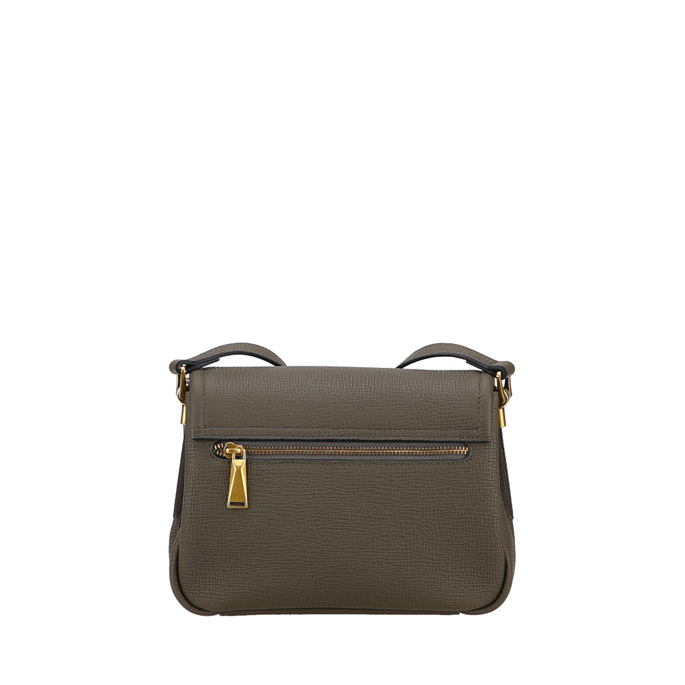 Nora Cowhide Leather Shoulder Bag