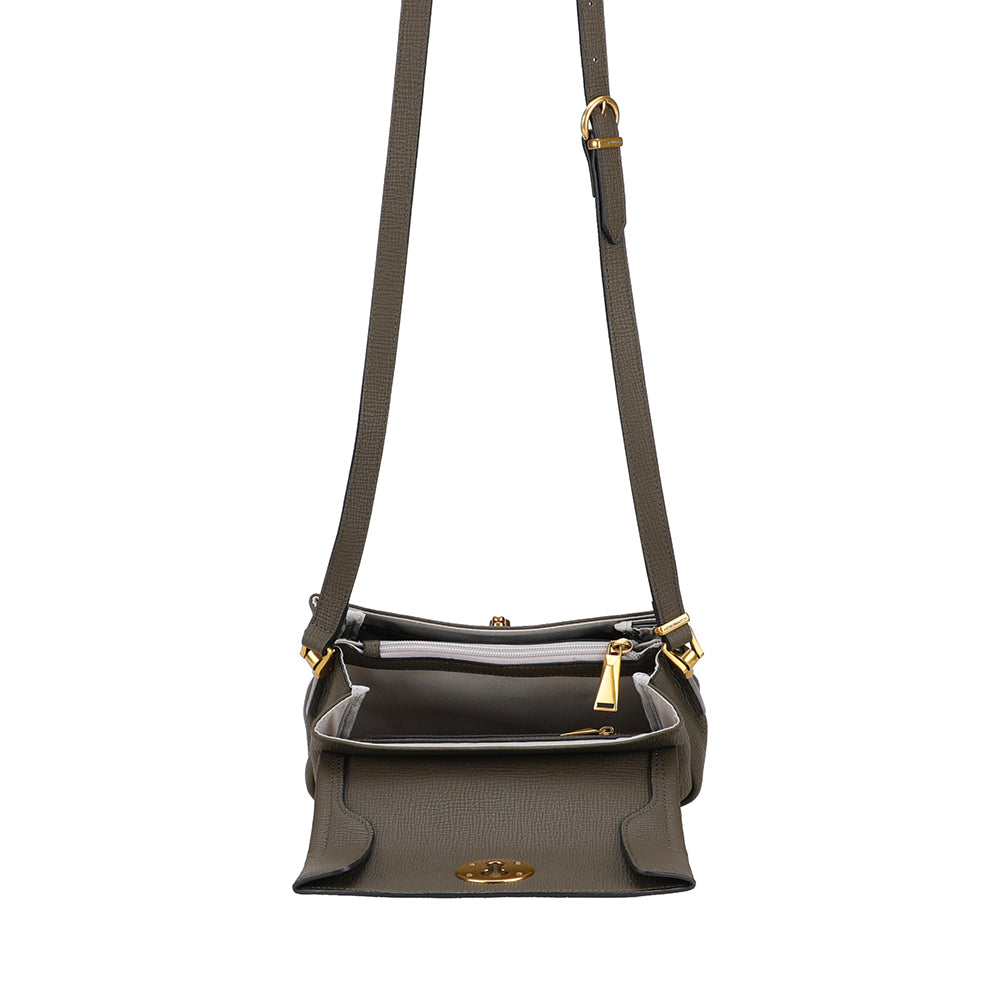 Nora Cowhide Leather Shoulder Bag