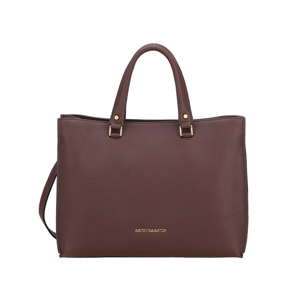 Large Nora leather handbag
