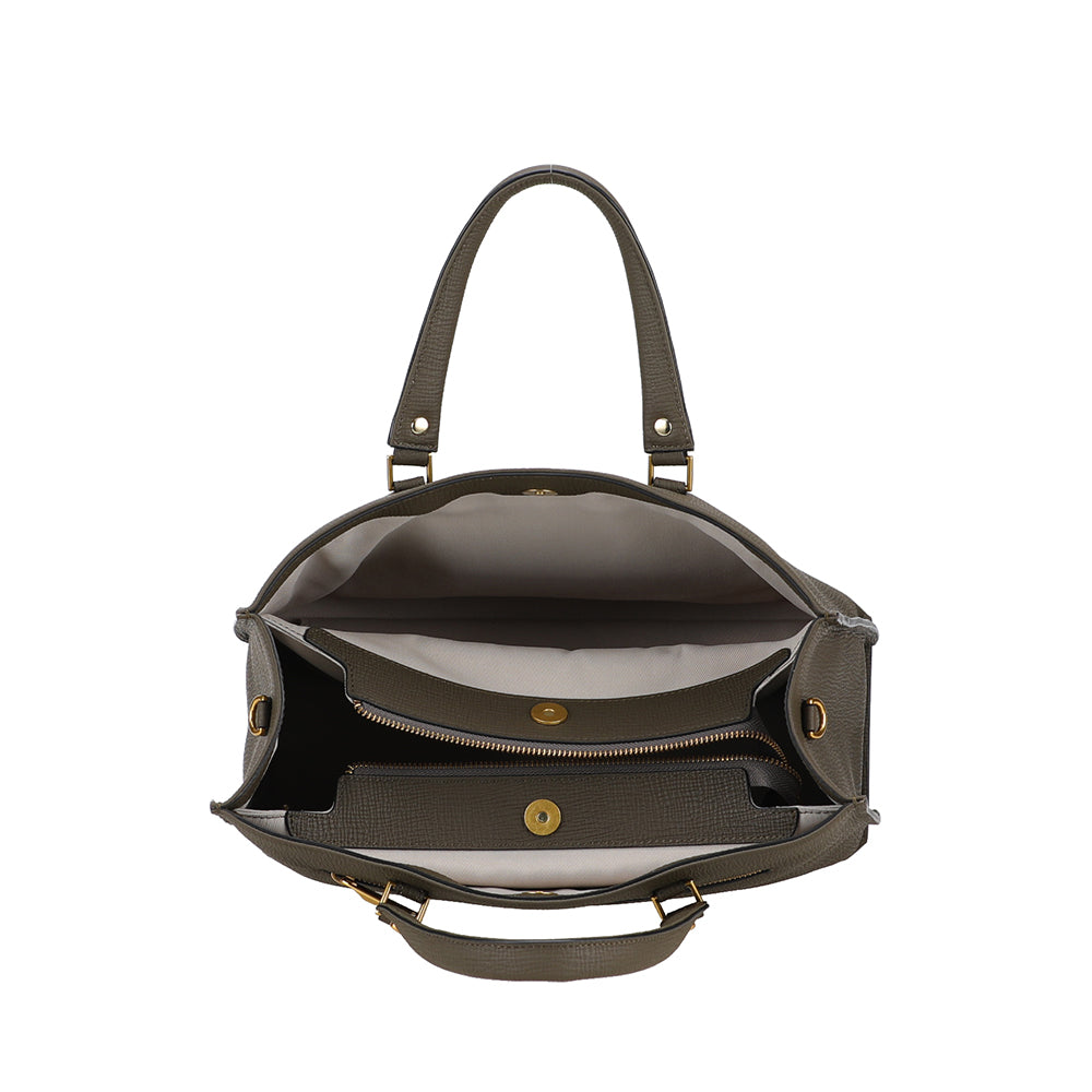 Large Nora leather handbag