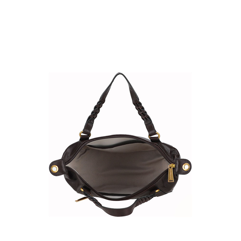 Julietta M handbag in cowhide leather