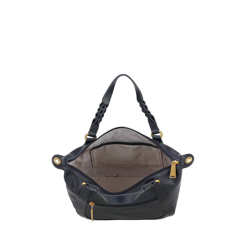 Julietta M handbag in cowhide leather