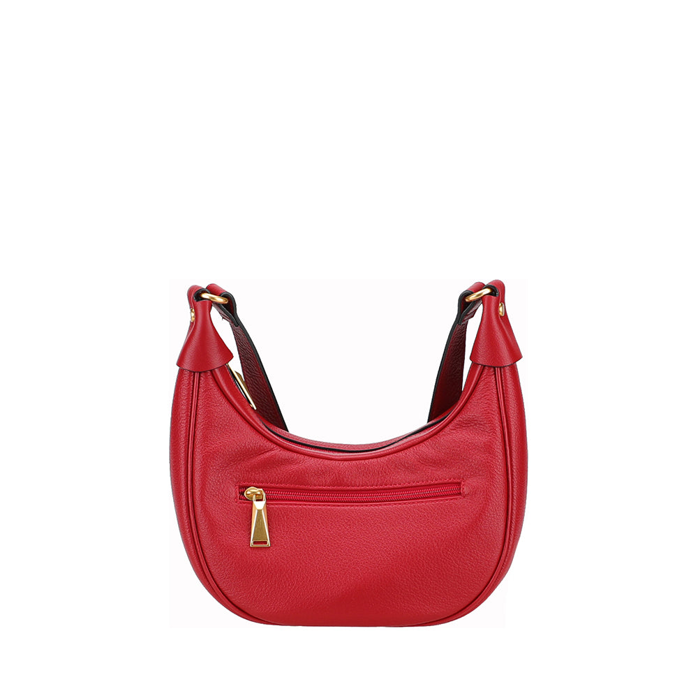 Camille leather shoulder bag