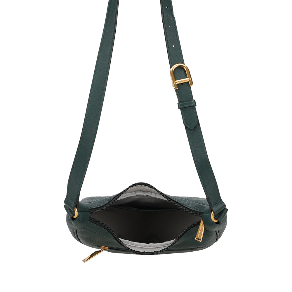 Camille leather shoulder bag