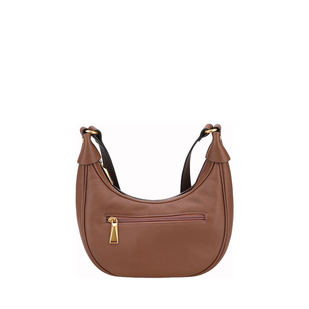 Camille leather shoulder bag