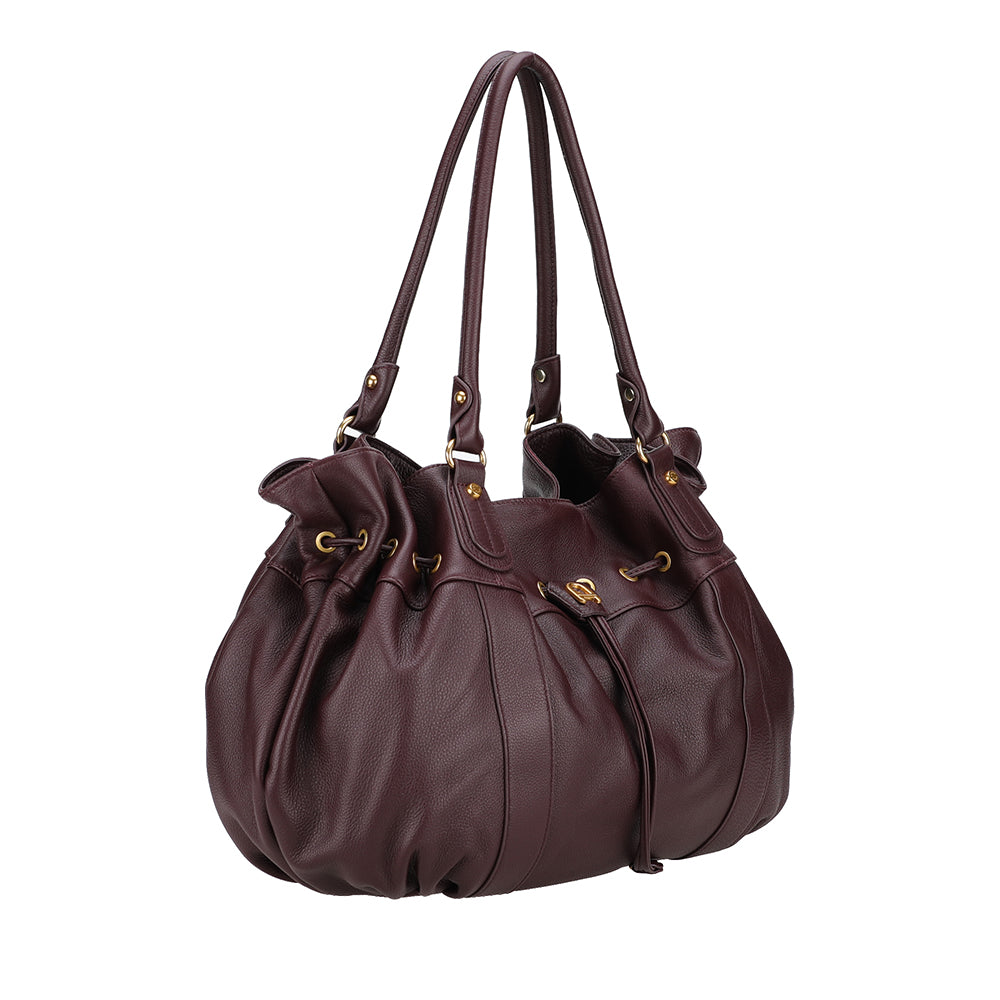 Sac épaule XL Camille cuir