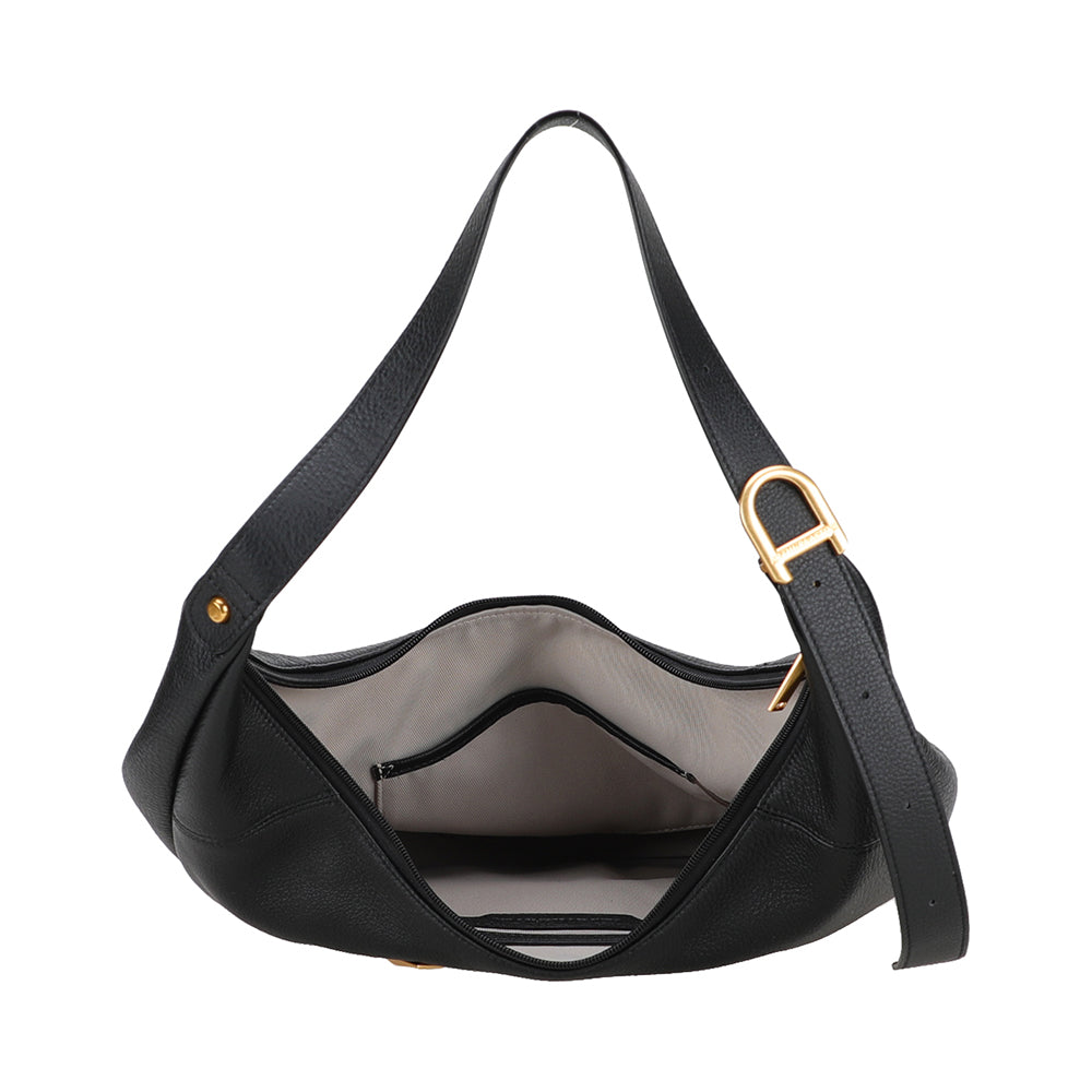 Camille leather messenger bag