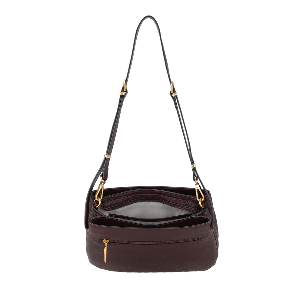 Sac épaule bandoulière Camille cuir