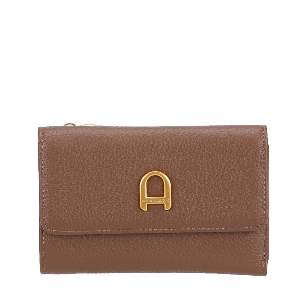 Portefeuille compact cuir Camille