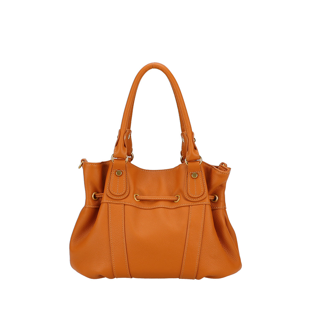 M Camille leather shoulder bag