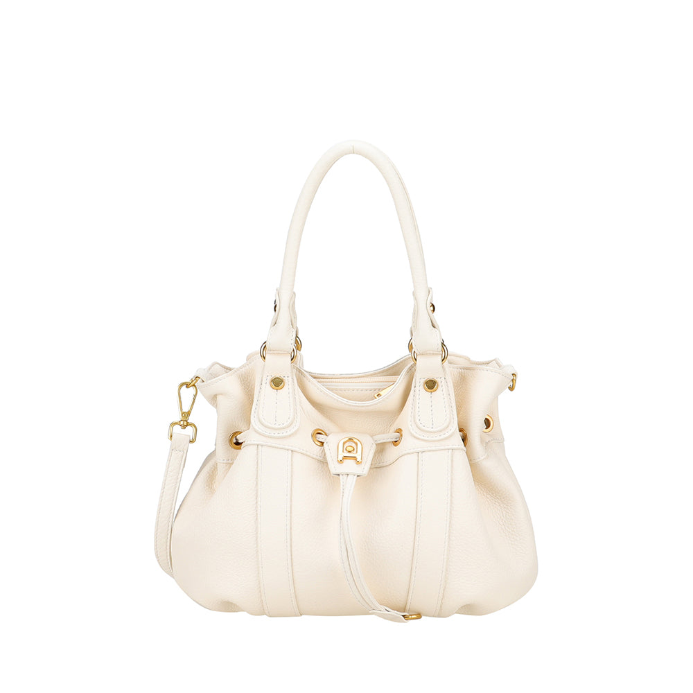 M Camille leather shoulder bag