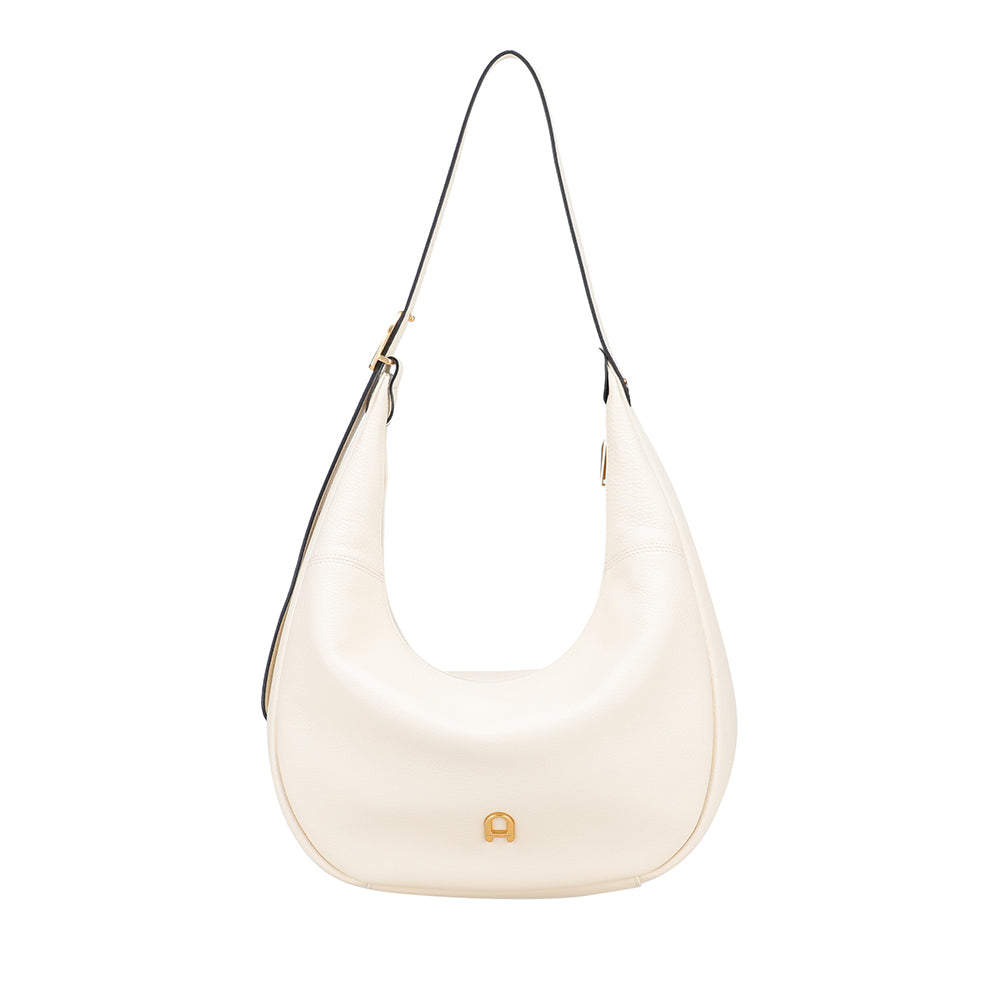 Camille leather messenger bag