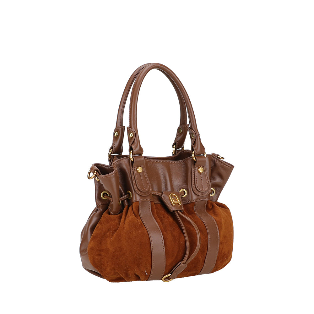 Sac épaule M Camille Suède cuir