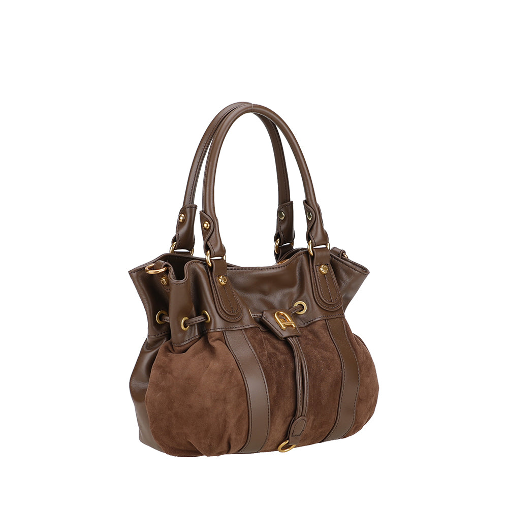 Sac épaule M Camille Suède cuir