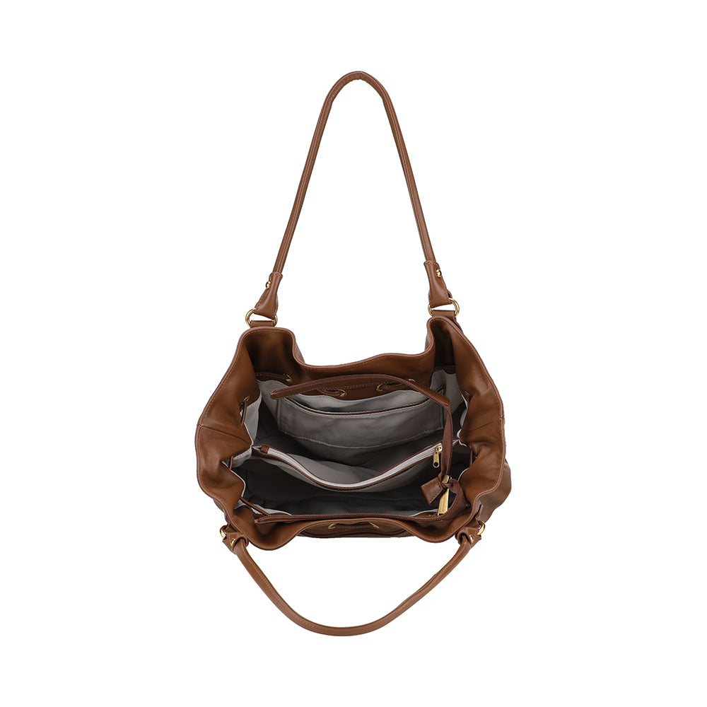 Sac épaule L Camille Suède cuir