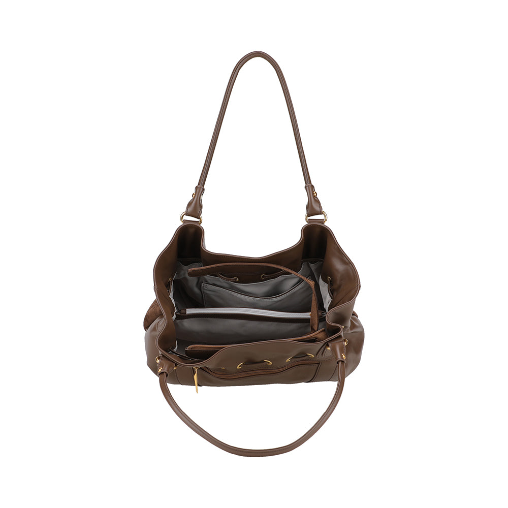 Sac épaule L Camille Suède cuir