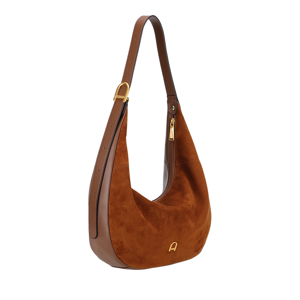 Sac épaule Camille cuir Suède