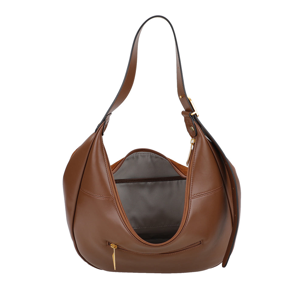 Sac épaule Camille cuir Suède