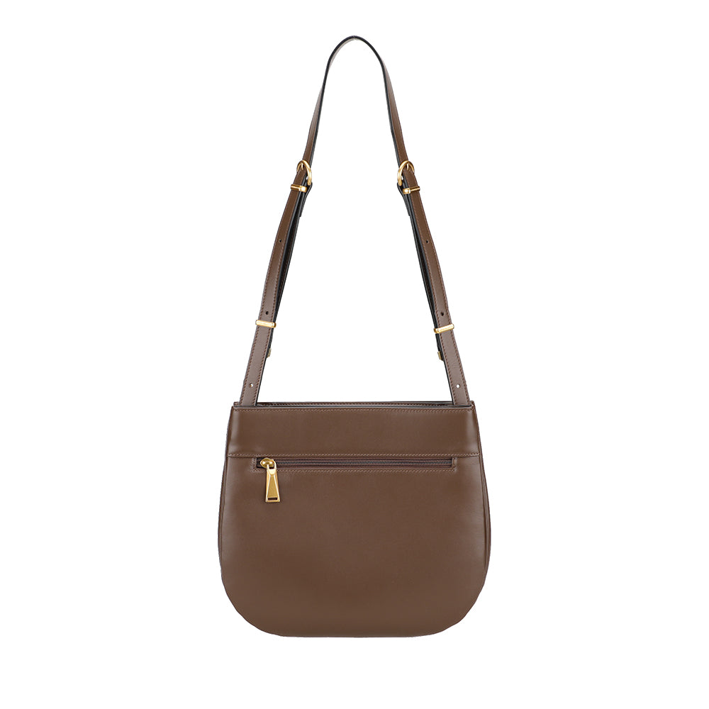 Sac épaule bandoulière Camille cuir Suède