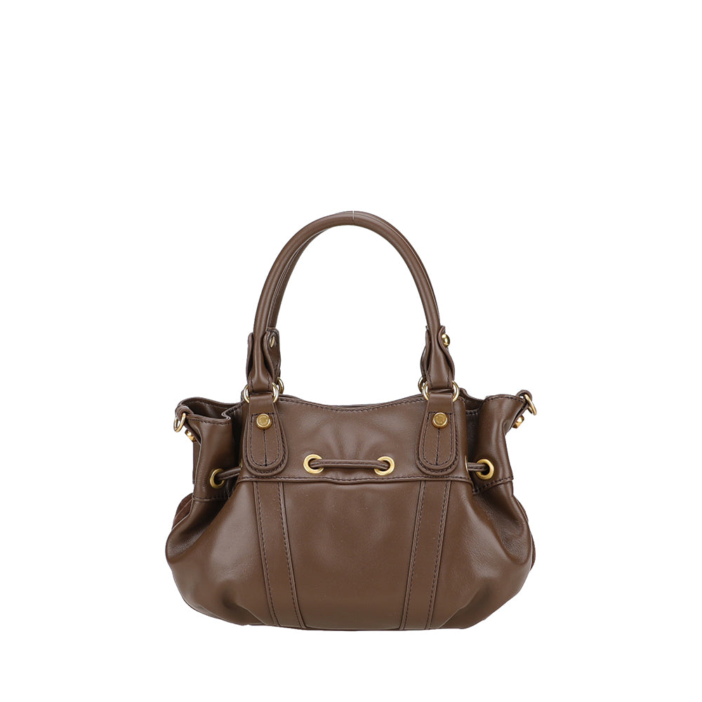 Mini sac à main S Camille Cuir Suède