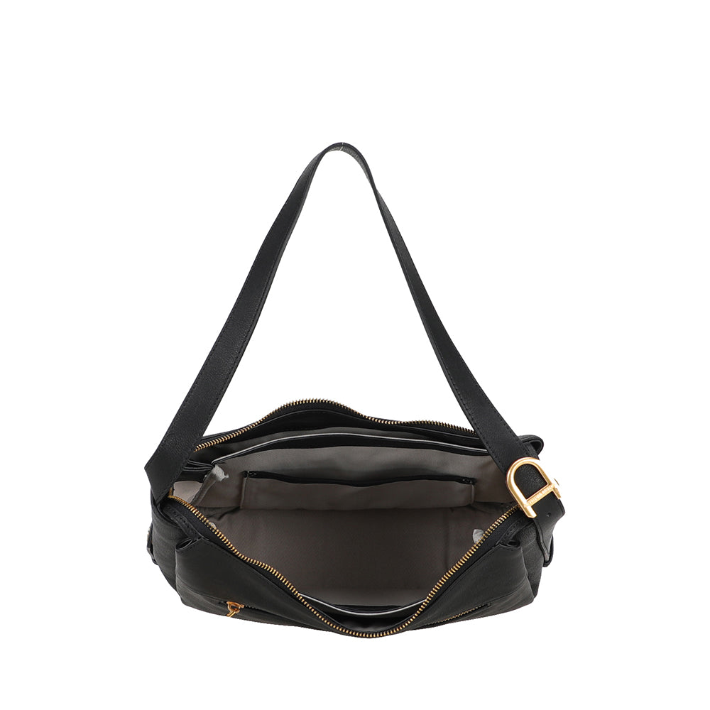 Elsa leather shoulder bag