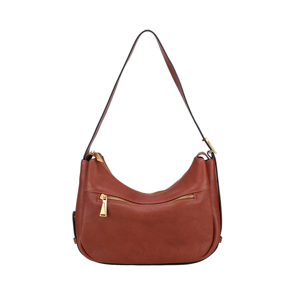 Elsa leather shoulder bag