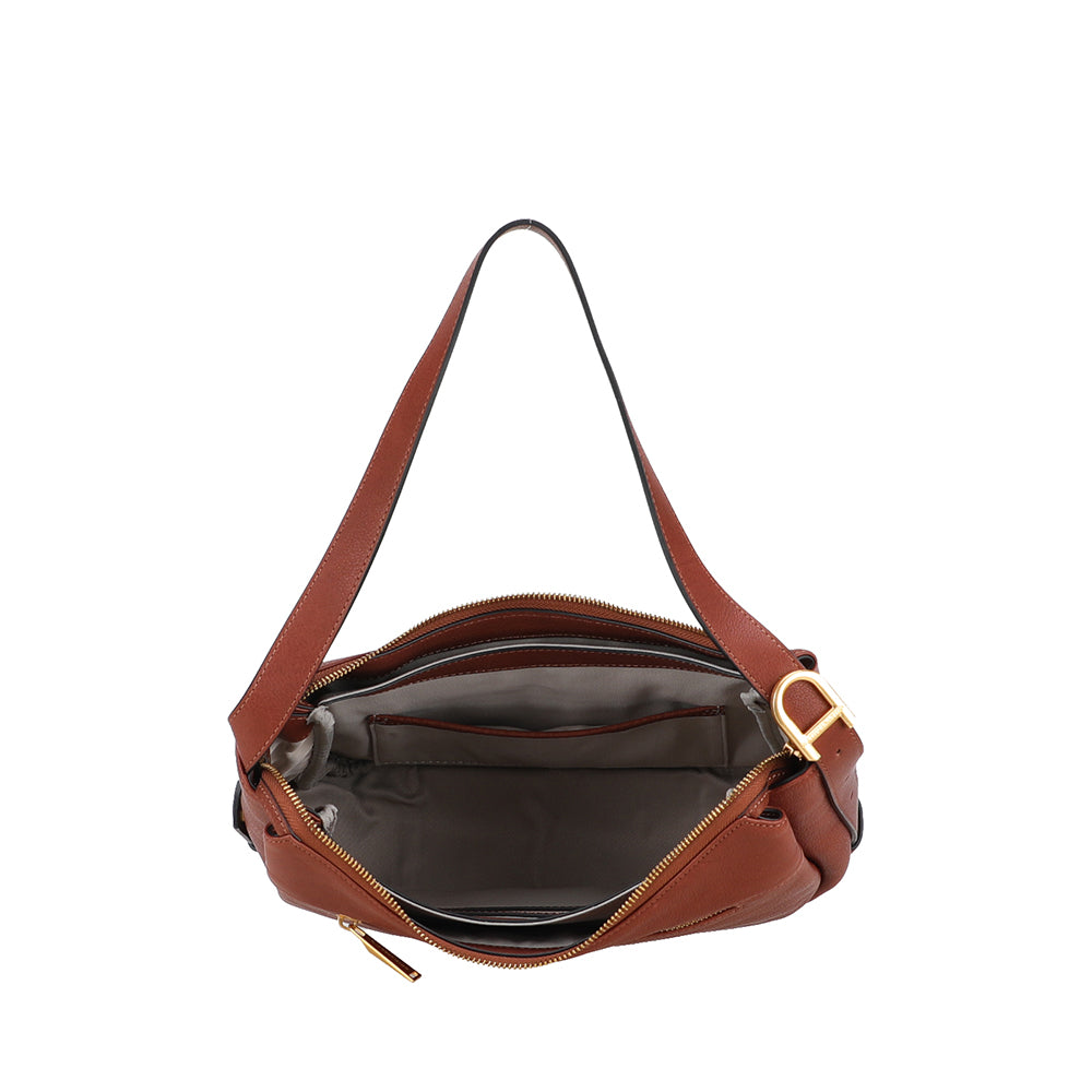Elsa leather shoulder bag