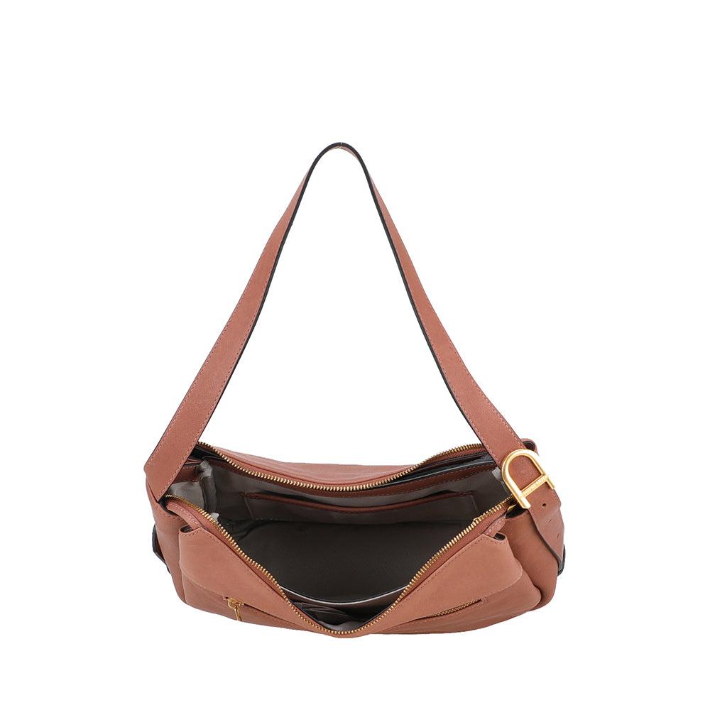 Elsa leather shoulder bag