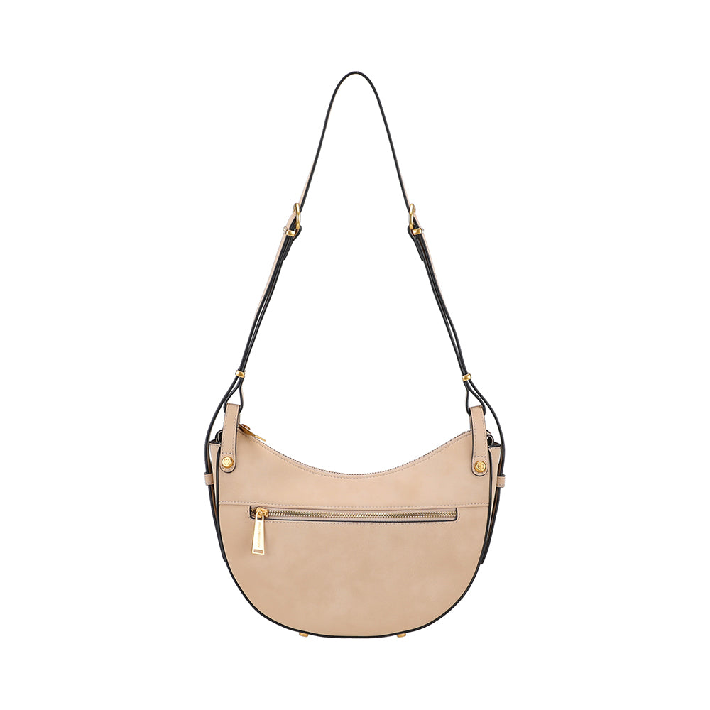 Sac épaule bandoulière croûte de cuir Madelena