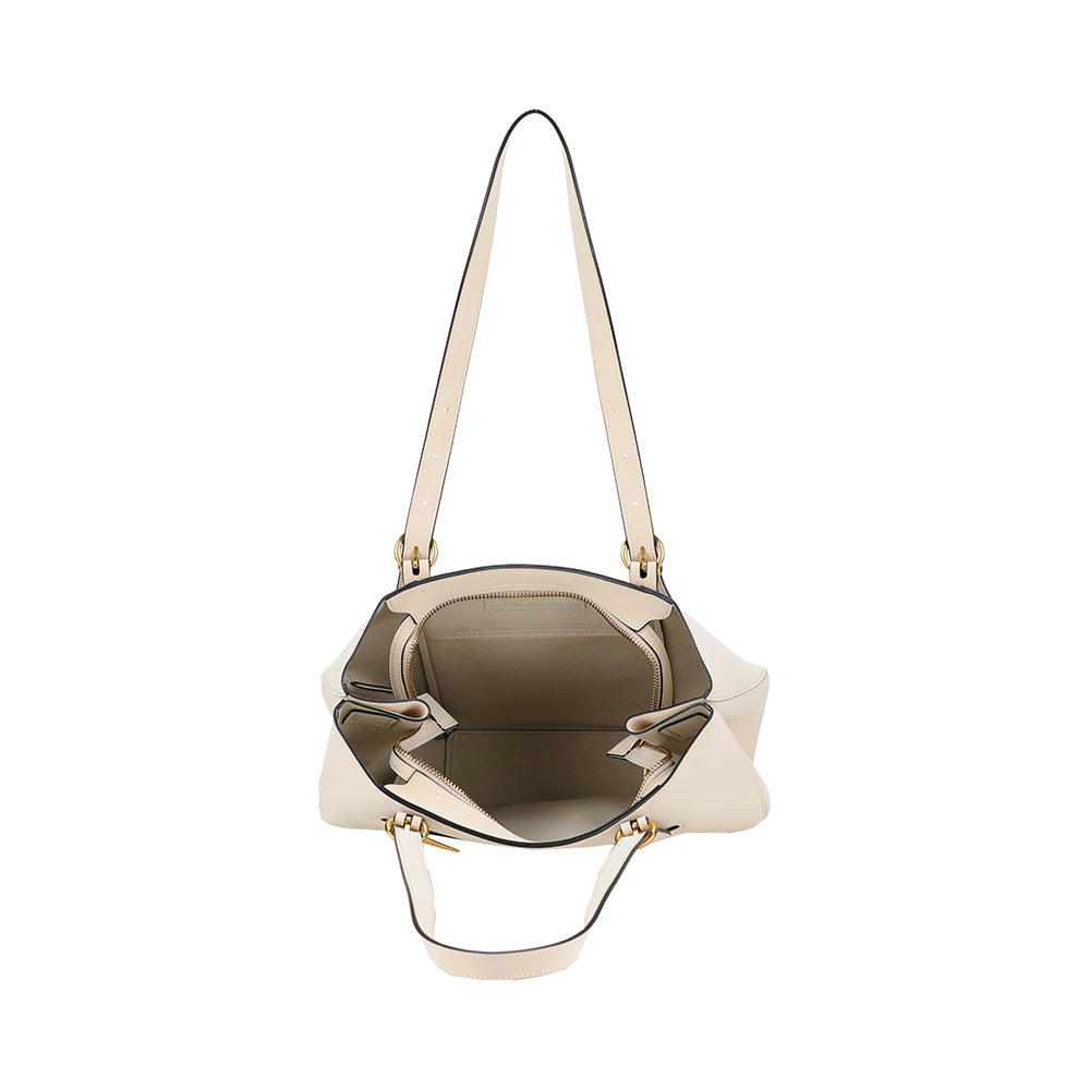 Sac cabas M croûte de cuir Madelena