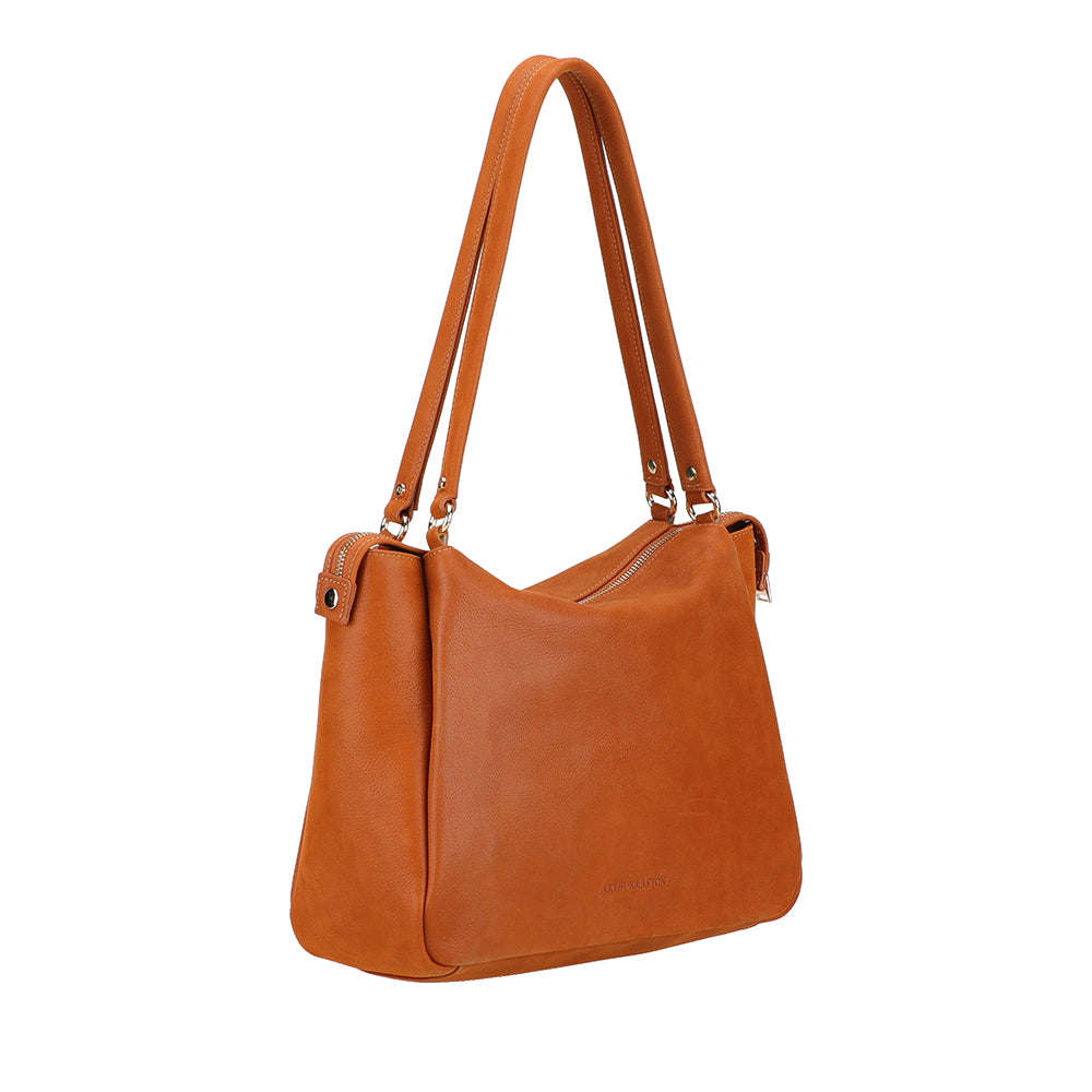 Sac shopping épaule Elsa cuir